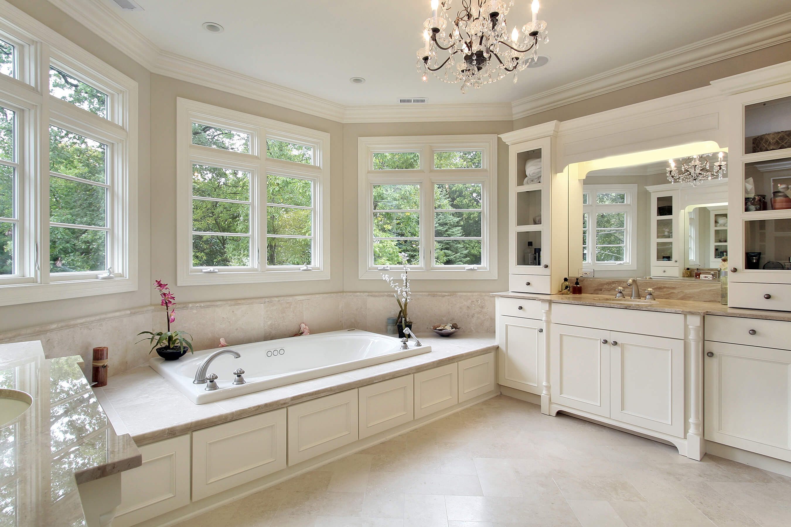 Luxury bathroom remodel